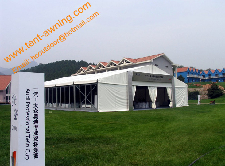 Transparent PVC Sidewalls Aluminum 20x20 Tent for Outdoor Trade Show Party Event