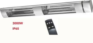 Wholesale IP65 3000W Remote Control Electric Patio Heater Infrared Carbon fiber heating element Wall-Mounted/free standing outdoor from china suppliers
