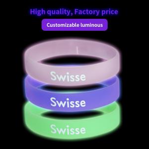 Wholesale Gift Printed Silicone Wristbands 1-5mm Width Custom Bracelets With Logo from china suppliers