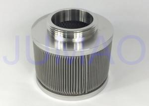 Wholesale Cylindrical Shaped SS Pleated Filter Element Chemical Corrosion Resistance from china suppliers