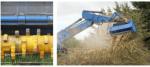 Stable Running Hydraulic Trencher Rail Attachments Quick Running Speed