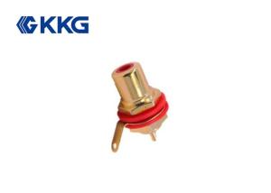 Wholesale Female RCA Connector Socket brass Soldering Pom Insulator For HiFi Audio from china suppliers
