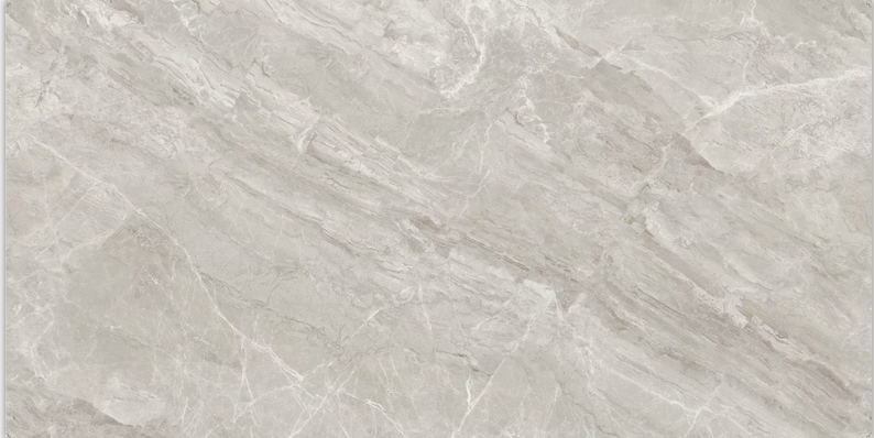 Stock Grey Gloss Bathroom Ceramic Tile 36*72 Inches Indoor Polished ForLiving Room