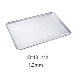 Wholesale 13 by 18 inch 1.2mm baking dishes &amp; pans half sheet tray perforated metal sheets aluminium perforated sheets from china suppliers