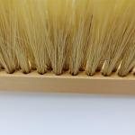 Best Selling Double Rows Bee Brush With Wooden Handle Plastic Hair Beekeeping