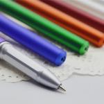 Gel pen,Promotional gel-ink pen with cap,black rubber gel-ink pen