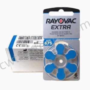 Wholesale RAYOVAC PR44 A675 Extra Advanced Hearing Aid Batteries 1.45V Zinc Air Battery for Auditory Devices from china suppliers