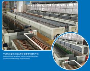 Wholesale Hanging Hard Chromium Electroless Nickel Plating Line ISO9000 from china suppliers