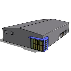 Wholesale Prefab 3 Storey Heavy Steel Structure Office Modern Factory Building from china suppliers