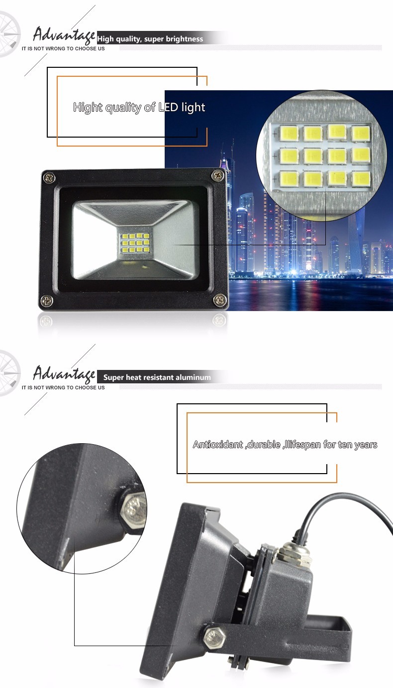 500D Outdoor Rechargeable IP65 waterproof street light solar led flood lighting