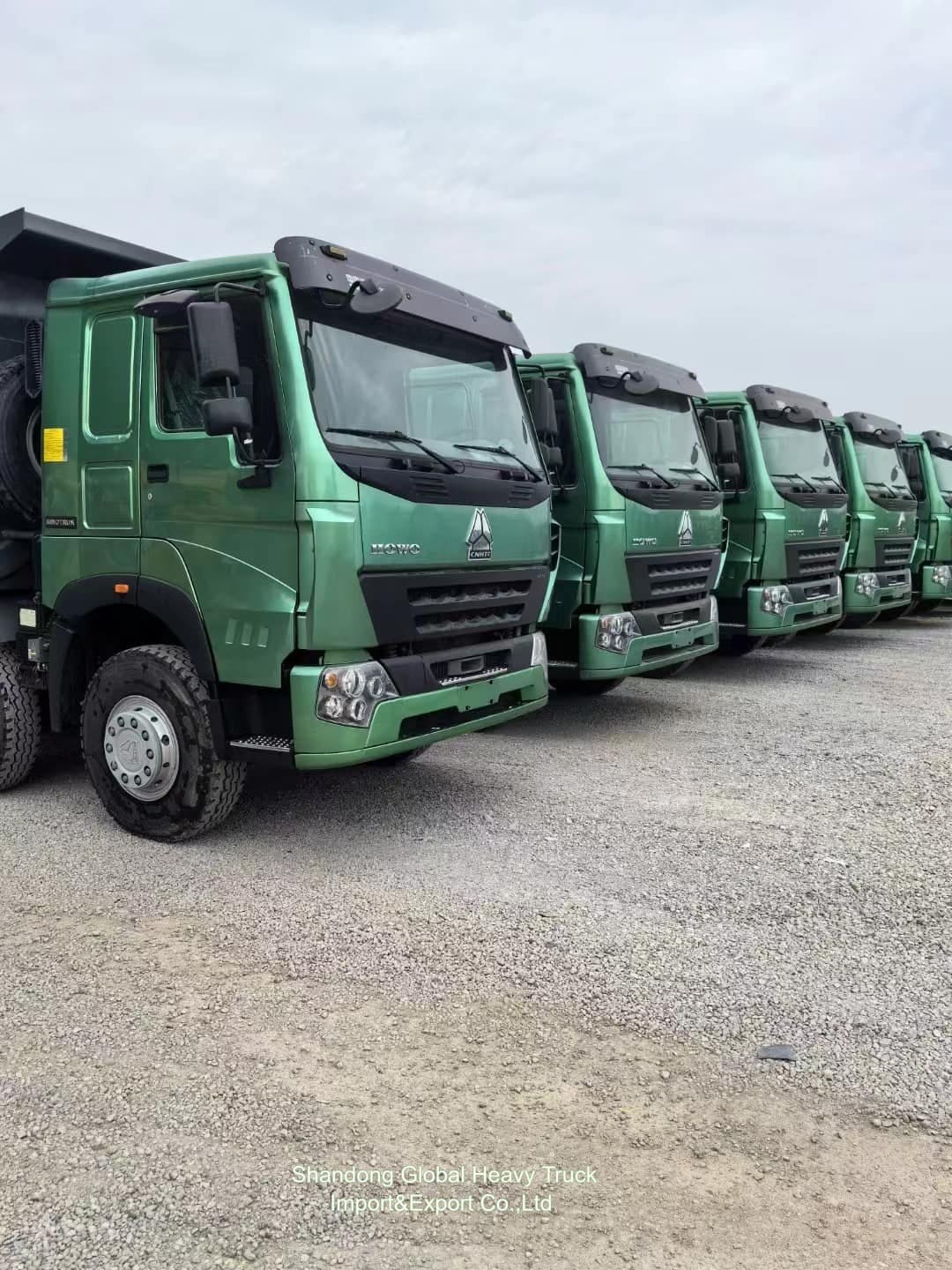 New Used Heavy-Duty Truck HOWO 371HP 400HP 6X4 8X4 Transport Dump Truck