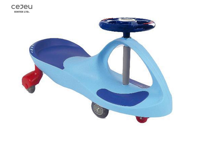 Multicolor Splicing Kids Swing Cars 40 Month Twister Swing Car With PVC Silent Wheels