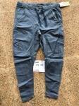 Casual Cuffed Hem Ladies Chino Pants 98% Cotton 2% Elastane