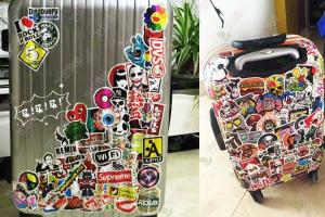 Wholesale Classic Fashion Style Graffiti Cool Stickers Non Toxic For Moto Car / Suitcase from china suppliers