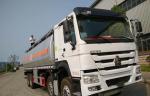 Lubricating Oil Tank Truck 8X4 LHD Euro 2 336 HP Petroleum Tanker Trucks