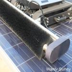 Physical Cleaning Solar Panel Cleaner for Dry or Water Cleaning of Photovoltaic