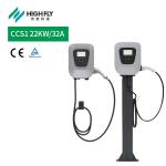 Highfly EU Warehouse In Stock CE TUV American Standard Wallbox 22kw/32A Charging