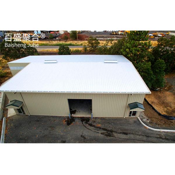 CE / ISO9001 Approved Wareshouse Prefabricated Metal Steel Sheds For Storage