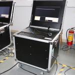 High Sensitivity Mobile Type Under Vehicle Inspection System For Hotel And