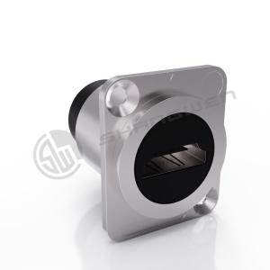 Wholesale Indoor Outdoor Panel Mount Connector Female Male Ip65 Waterproof Data Cable Connector from china suppliers
