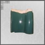 Building Material Glazed Ceramic Roofing Tiles Glossy