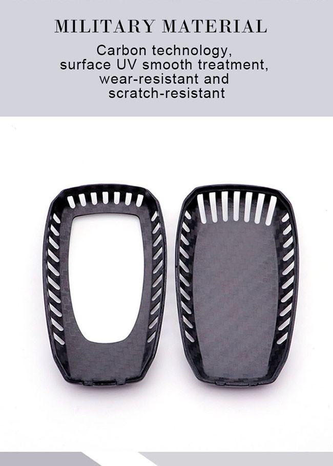 High Impact Strength SUBARU Carbon Fiber Car Key Case