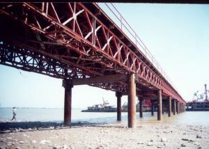 Wholesale Single Span 60m Galvanized Steel Bridge from china suppliers