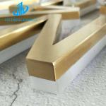 Best sellers manufacturer custom 3d metal backlit signage stainless steel letter