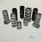 CNC Machined Steel Hydraulic Valve Sleeve 40Cr 42CrMo 20CrMnTi SUJ2 Fluid