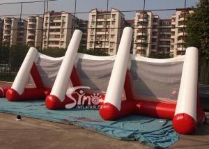 Wholesale Customized outdoor N indoor inflatable football goal for soccer free kick games from china suppliers