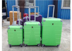 Wholesale ABS Colorful Hard Case Spinner Luggage Sets With 4 Single Universal Wheel from china suppliers