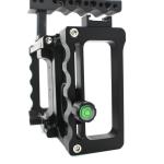 Professional Shooting Camera Lens Attachment , Aluminum Dslr Camera Cage Kit