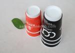 Disposable Custom Logo Double Wall Paper Cups For Coffee / Tea Take Away