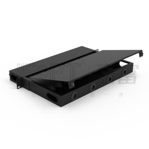19 Inch 1U 96F MPO Fiber Patch Panel MPO / MTP Patch Panel