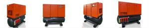 Wholesale Rotary Screw Laser Cutting Air Compressor With Dryer Tank Mounted 8bar 16bar from china suppliers