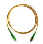 SC / APC Connector Fiber Optic Patch Cable , Duplex Web-scale PVC Cable
