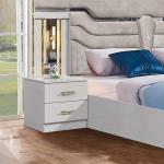 Cheap Wholesale Simple Wood Frame King Size Double Bed Home Apartment Wooden