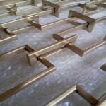 Rose Gold Stainless Steel Screen Panels For Column Cover/Cladding