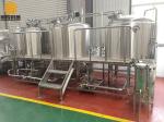 three vessels professional brewing equipment 1000L combination brewhouse with 6