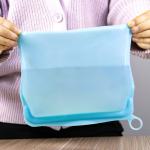 Microwavable 30oz Food Grade Platinum Silicone Storage Bag
