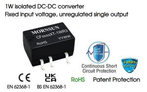Wholesale 1W BMS Automotive DC DC Converter Unregulated Single Output from china suppliers