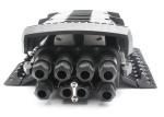 16F 24F IP68 Black Plastic Fiber Optic Closure For Wall Mount And Outdoor