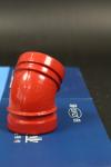 Ductile Iron Elbow Groove For DN60--DN426 Piping System