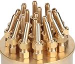 Brass DN40 1 1/2" 3 Layers Blossom Fountain Jet Nozzle