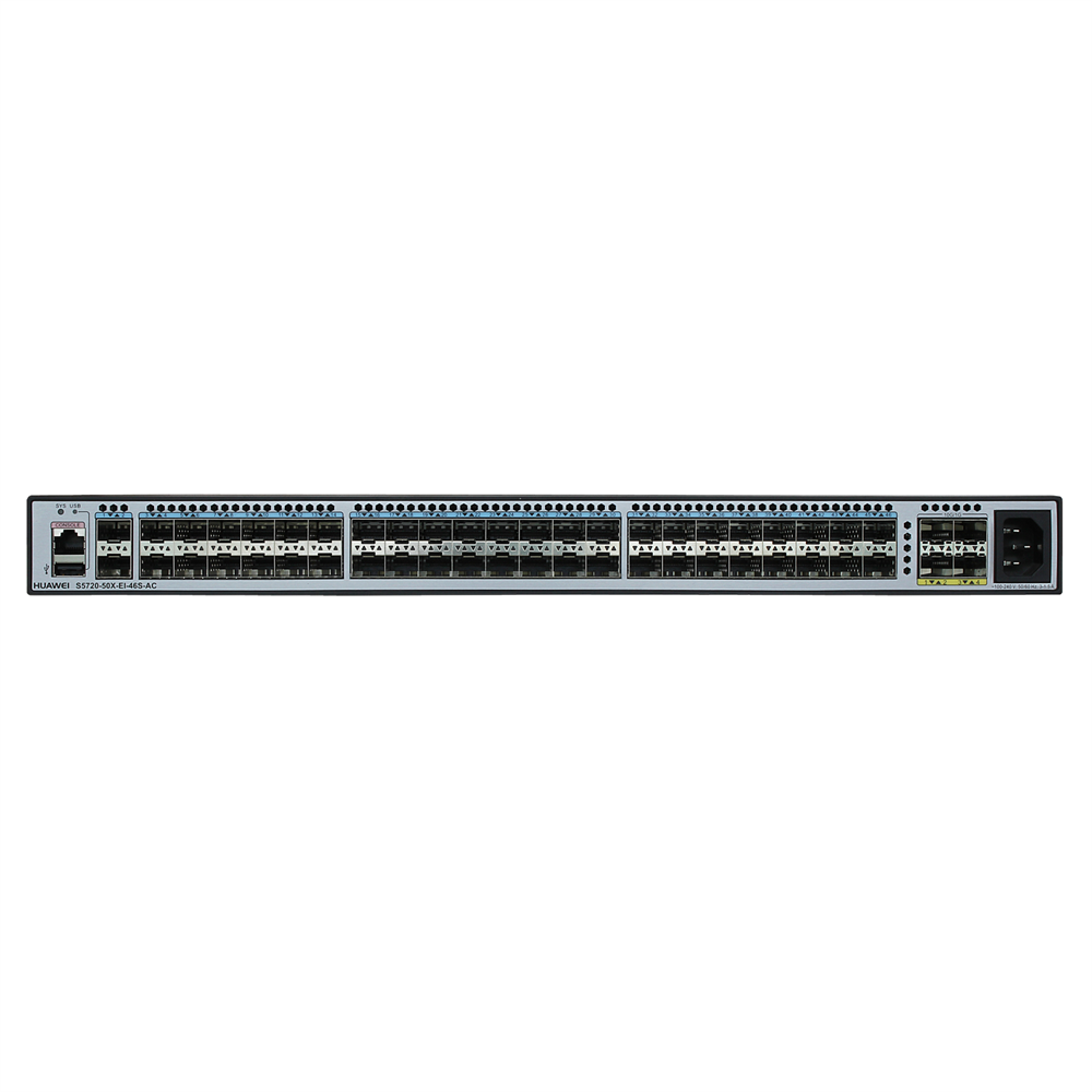 Capacity S5700 Series Switch 56 Gb/s Forty-Six 100/1000base-X Ports Huawei S5720-50X-Ei-46s-AC Switch