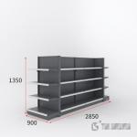 Morden Gondola Shelf Rack Supermarket Easy Installation Cold rolled steel