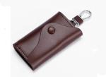 Cowhide waist key chain household large capacity fashion multi-function car lock