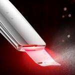 EMS Micro Current Ultrasonic Cleaner Scrubber Red And Blue Light 45 Degree