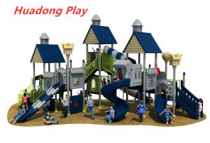 Wholesale Villa Series Outdoor Playground Slide Include Exotic Architecture from china suppliers