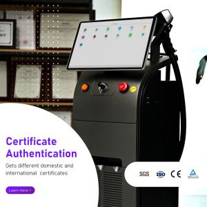 Wholesale Intelligent All Skin Types Laser Hair Removal Machine With 4K Screen from china suppliers